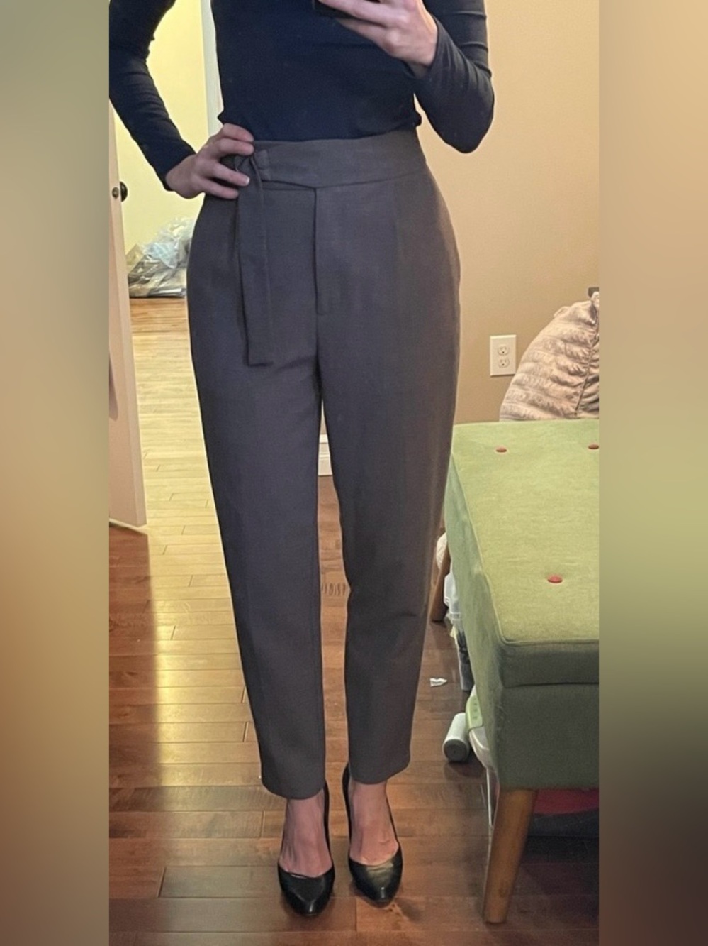 Zara high waisted Trousers